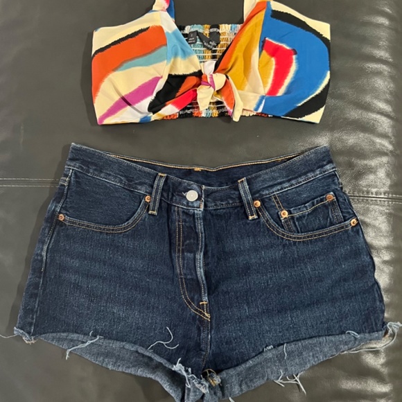 Denim shorts set - Picture 4 of 4